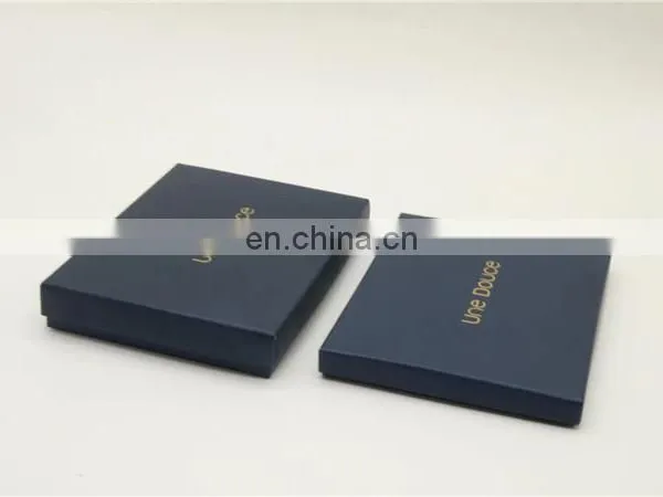 Hot Sale Best Quality Gift Custom Black Paper Box Packaging photo-2