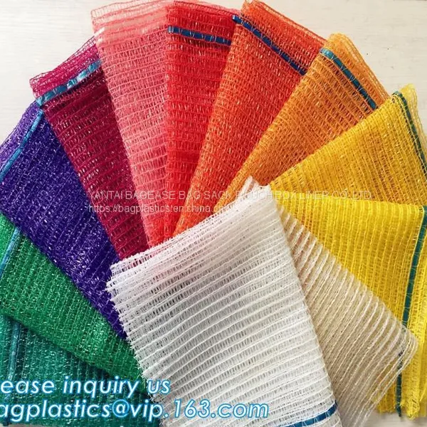 pp Tubular Fruit Net Sack, Customize All Colors and Sizes Potato Onion Mesh Raschel Bag,Raschel Knitting PE Mesh Vegetab photo-4