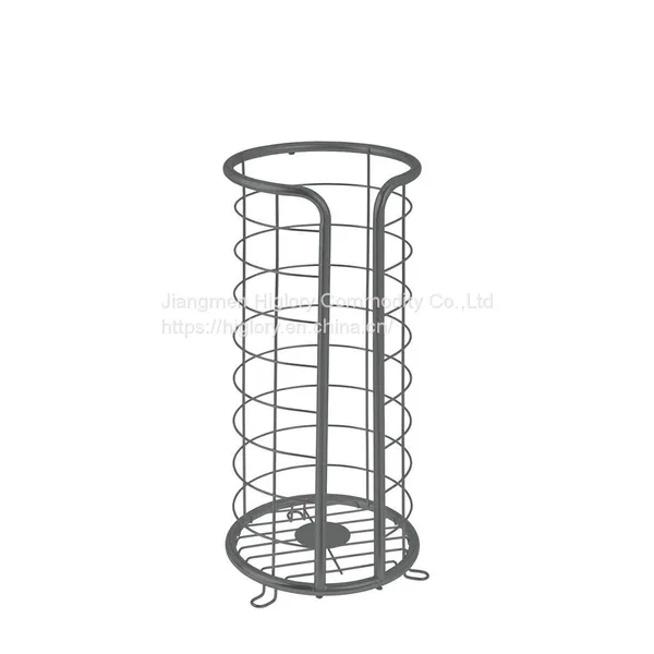 Toilet Paper Holder Stand with Storage for 3 Rolls of Toilet Tissue - for Bathroom/Powder Room