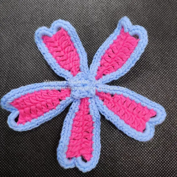 Handcraft Garment Accessories Handmade Cotton Appliques photo-4