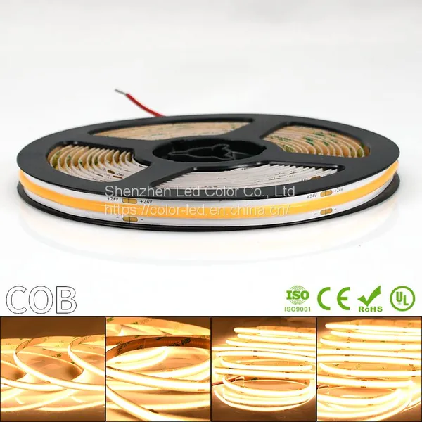 5mm 8mm 10mm White Warm Flexible Cob Led Strip Light 320leds Flexible Cob Led Strip photo-5