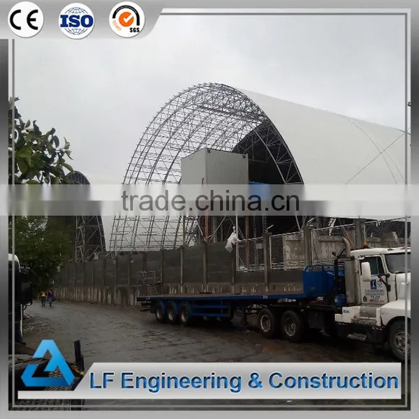 Prefabricated Steel Roof Frame Coal Shed photo-2