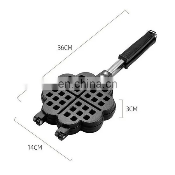 Aluminum Round Griddle Cake Waffle Maker Pan photo-2