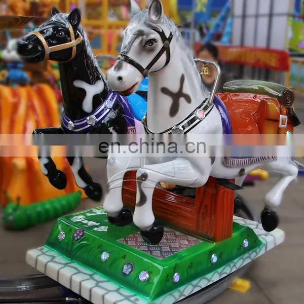 Horse Track Train Rides Playground Fun Products Children Amusement Park Equipment for Sale photo-3