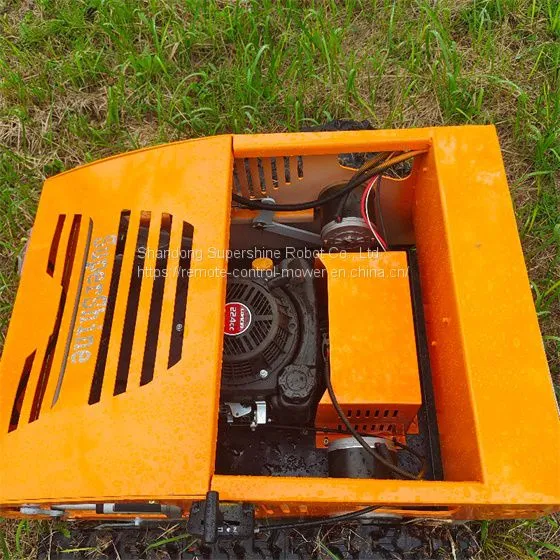 Remote Controlled Lawn Mower, China Pond Weed Cutter Price, Remote Control Lawn Mower for Sale photo-4