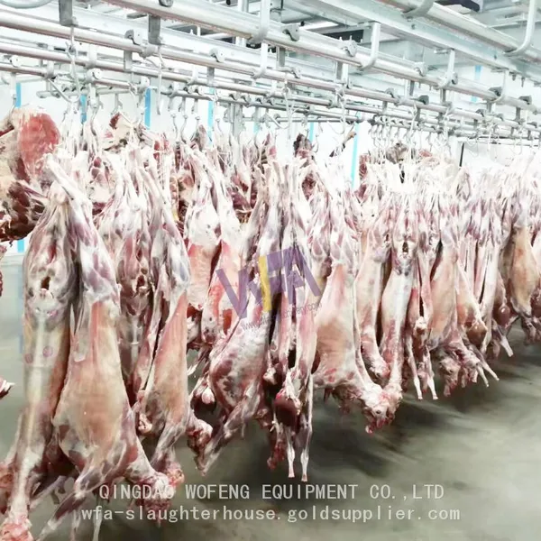 Automatic Sheep Slaughter Machine Carcass Processing Conveyor For Sheep Slaughterhouse