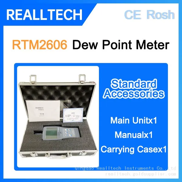 RTM2606 Portable Dew Point Temperature Meter Digital Humidity Analyzer photo-4