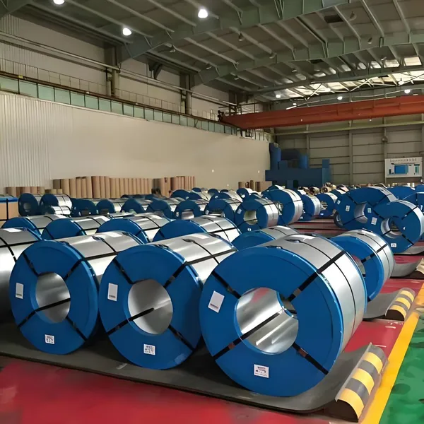 --Double Sided Colorless Anti Fingerprint Galvanized Aluminum Coating Durable Aluminum Zinc Steel Coil photo-1