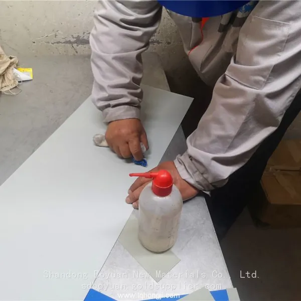 Boyuan High Quality Color Coated Roll PVDF 9003 White photo-5