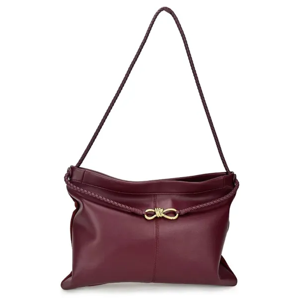 B-Home Andiamo Large Capaci op Bag Women's Handbag With Knot Soft Handle Tote Bag in Cowhide Leather photo-4