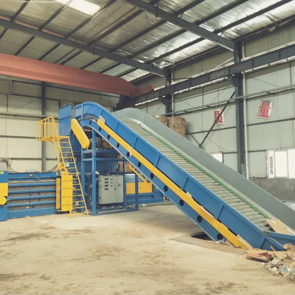 160T Heavy Duty Hard Plastic Waste Carpet Recycling Compactor Machine photo-2