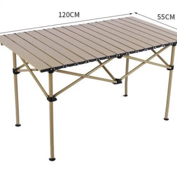 Lightweight Folding Picnic Table for Camping, Beach, and Outdoor Use photo-2