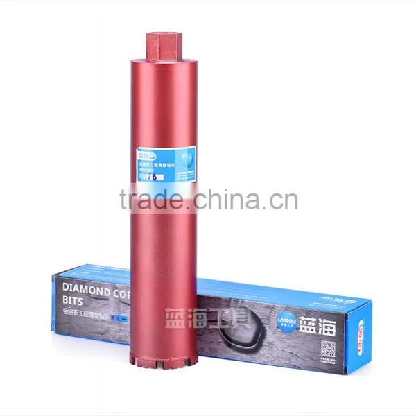 18-350mm*370MM Core Drill Bit/diamond Bit for Drilling and Cutting Stone Marble Granite Concrete Reinforced Concrete photo-2