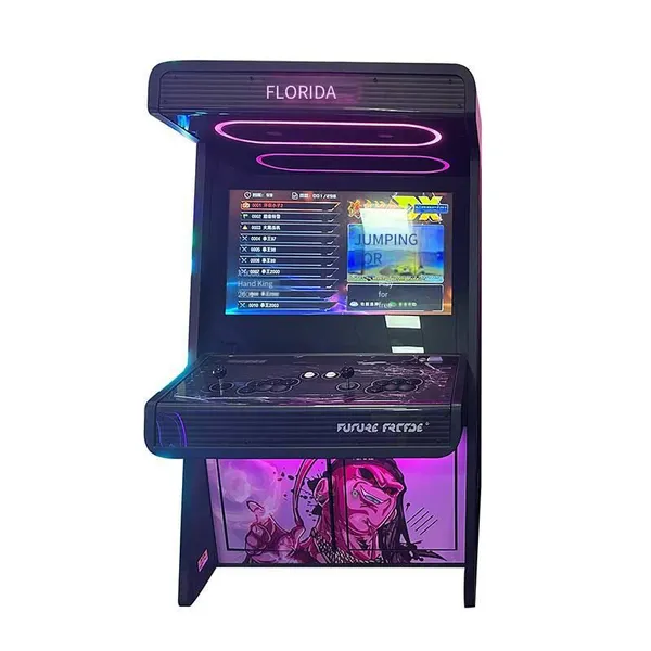 Large Moonlight Treasure Box Arcade Fighting Game - King of Fighters '97 Nostalgic Street Fighter Two - Player Desktop Coin - Operated Joystick Video Game Machine photo-5