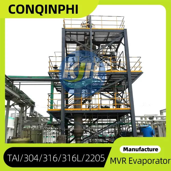 MVR Multi-Effect Evaporation Crystallization Wastewater Treatment Equipment for Industrial Effluent photo-2