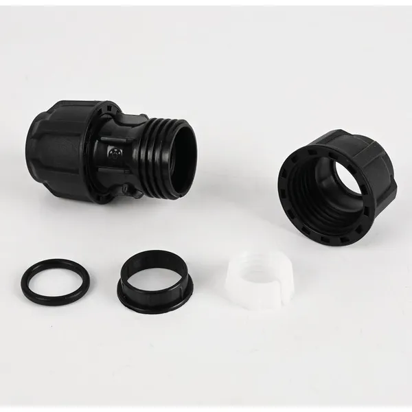 LRITEO Push Fit Female Tee, Plastic Quick Connect Female Thread T Connector for PE Pipe, Irrigation Aquaculture Infrastructure photo-4