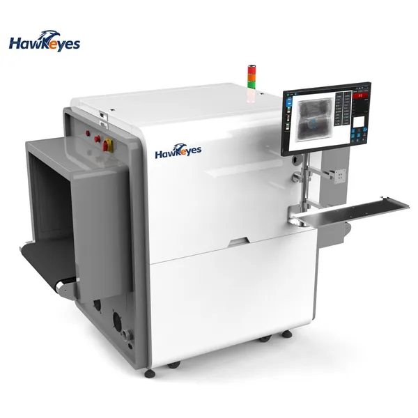 Hawkeyes HKE500-4C Industrial Foreign Object Detector X-ray Inspection Scanner 1.0mm Spatial Resolution 0.1mm Penetration