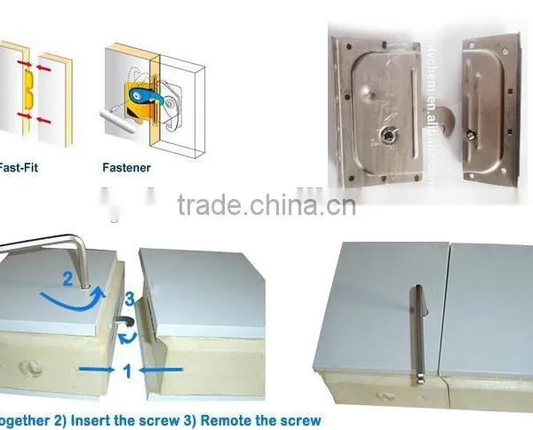Factory Supply PU Cold Room Sandwich Panel photo-4