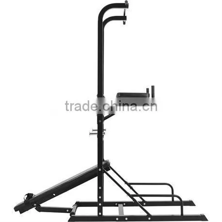 Multi Power Tower With Exercise Bench Pull Up Dip Station Home Use photo-3