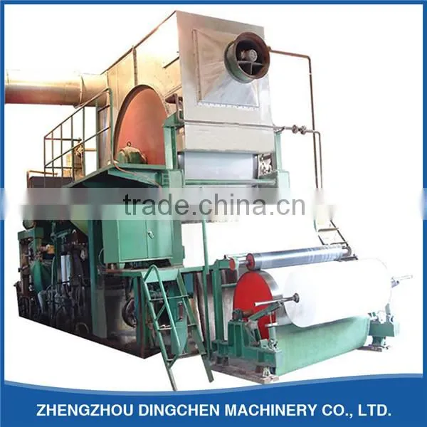 1880mm Small Type Toilet Paper Manufacturing Machine Paper Making Line photo-6