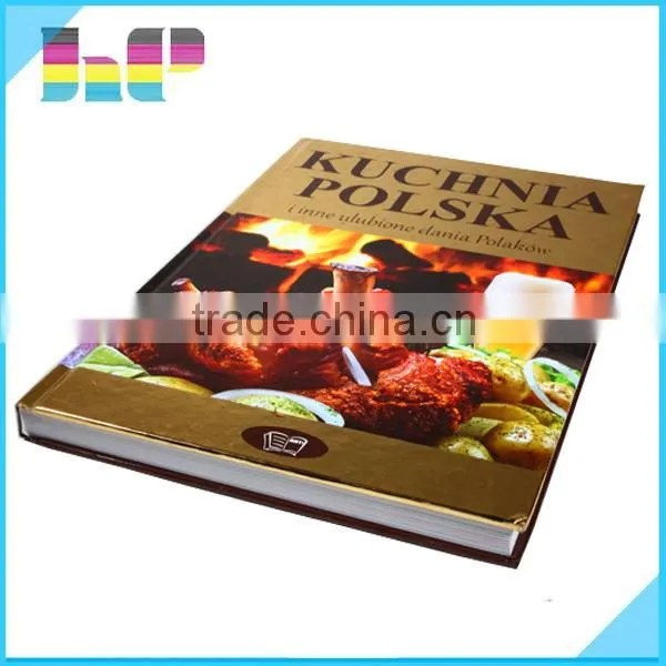Cheap High Quality a4 Hardcover Embossed Table Cook Book Printing photo-5
