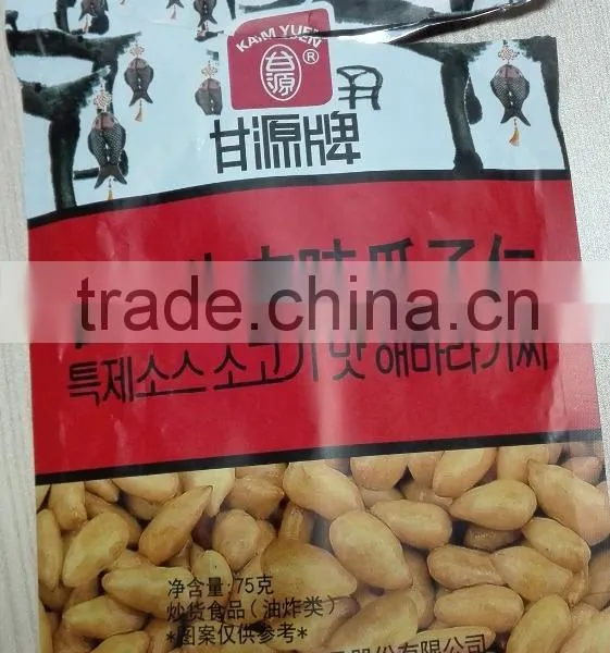 HALAL Certificate Delicious Catchup Beef Flavor Sunflower Seeds Snack Food
