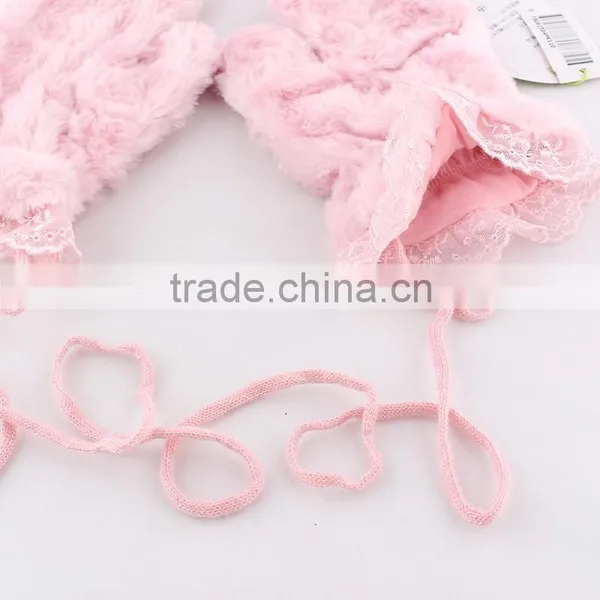 2015 Fashionable Kids Keep Warm Gloves Brand Girl Accessories With Big Quantity On Stock photo-4