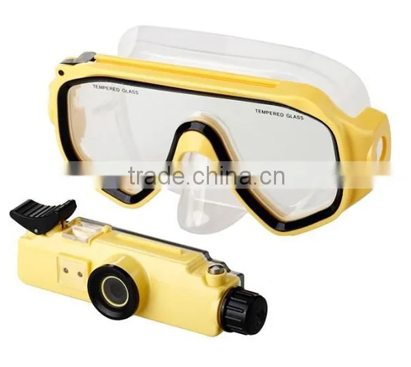 RD34 Underwater Diving Mini Camera, Scuba Diving Mask HD Camcorder and Snorkel photo-4