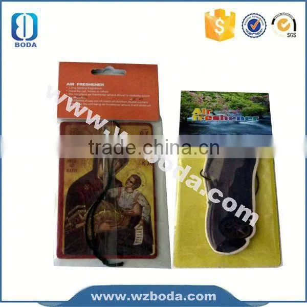 Customized 2015 Style Paper Poppy Air Freshener