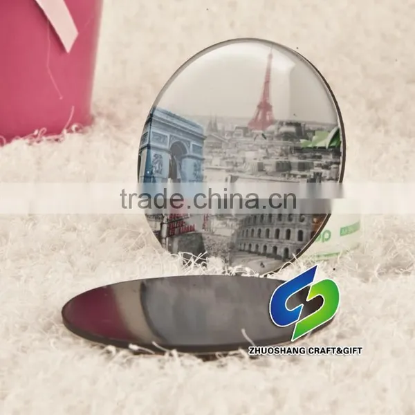 Wholesale Sale Resin Epoxy Refrigerator/ Gift Fridge Magnet Custom Scenery Fridge Magnets