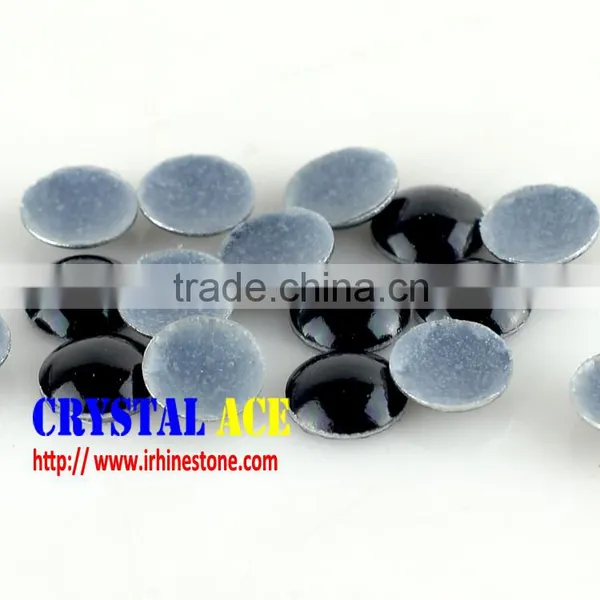 Black Korean Lead Free Aluminum Half-round Pearl China photo-2
