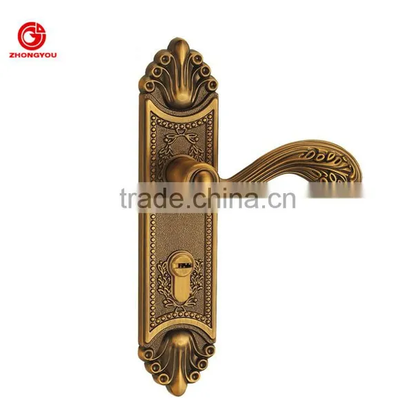 Cheapest Plastic Door Handles With Locks for Bedrooms 2296-A127