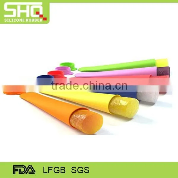 Factory Direct Whole Sale Food Grade Set of 6 Silicone Popsicle Mold Silicone Ice Mold Silicone Ice Cone Mold photo-3