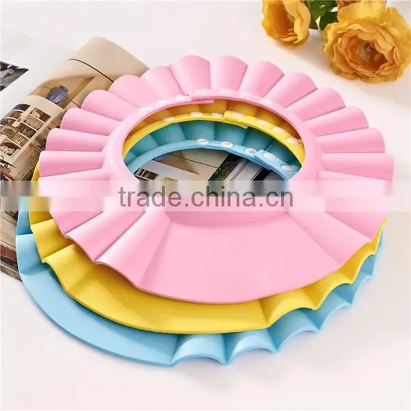 Colorful Baby Bath Shower Cap Best Selling Tol Shower Cap for Children photo-3