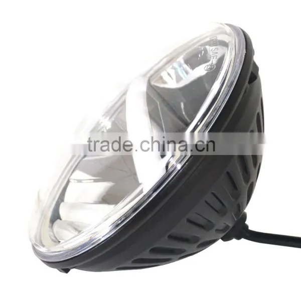 New Arrival and Smart Design 30W 7 Round Led Headlight Jeep Wrangler photo-3