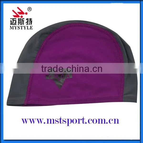 Promotional Cheap Polyester Unisex Swimming Caps photo-4