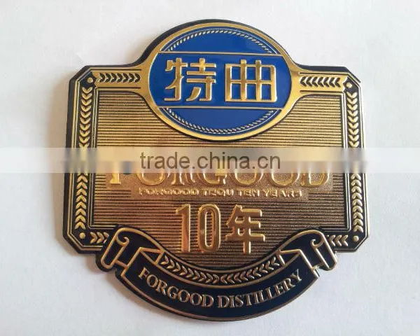 Metal Bottle Wine Label photo-4