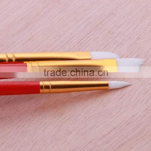 Wholesale 3 Pcs 2015 New Professional Nylon Hair Artist Paint Brush photo-3