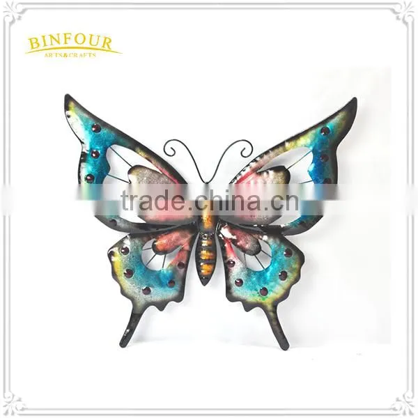 Metal Handicraft 3D Butterfly Animal Wall Art Home Decor Garden Decor photo-5