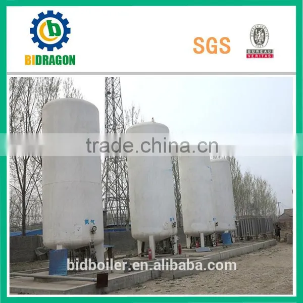 Vertical Cryogenic Liquid Oxygen Liquid Nitrogen Storage Tank for Sale photo-2