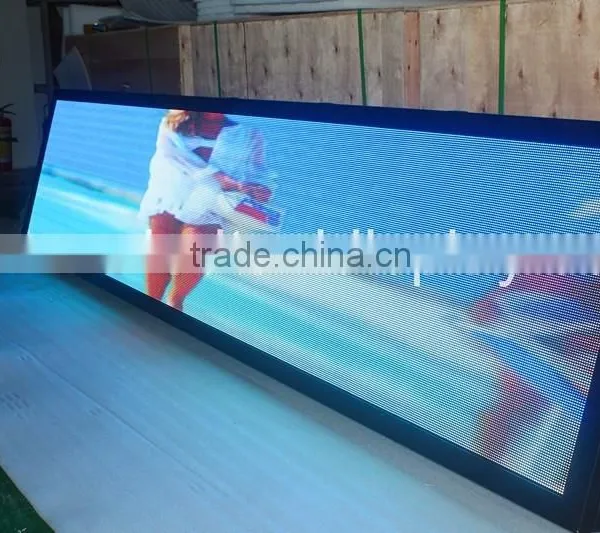 Hot Bus Led Display in Russian/ Bus Oled Display Xuxx Video Quality Choice photo-2