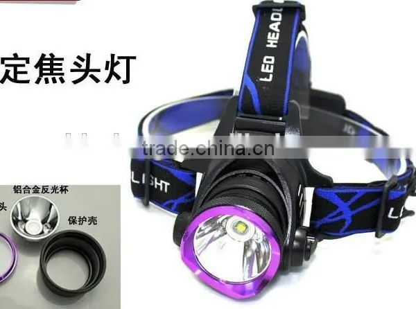 Zoom Function Xml t6 Aluminum Led Headlight Headlamp photo-3