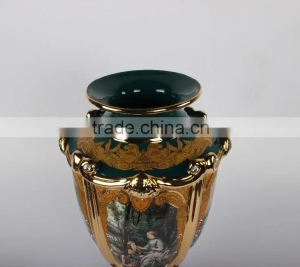 High Quality Antique Ceramic Flower Vases/23" Ceramics Vase photo-2