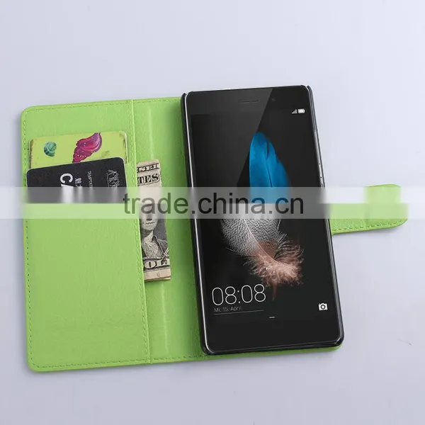 Hot Selling Leather Mobile Phone Case For Huawei P8 Lite Leather Case photo-2