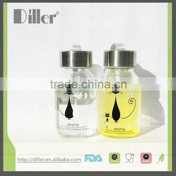 OEM Private Lable Mini Cat Glass Cup With Different Size photo-3