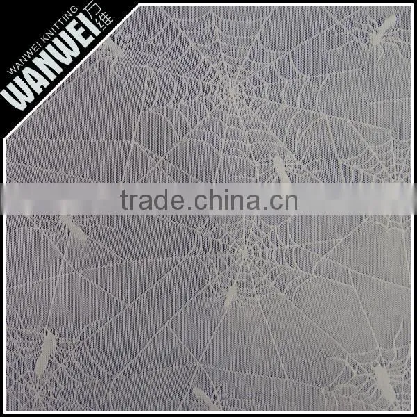 Smooth Spider Web New Product Elastic and Bright Nylon Spandex Lace Fabric for Different Dress and Skirts Manufactur Sellin 4024 photo-4