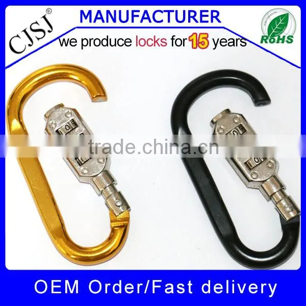 High Security 3 Digits Colorful Hook Combination Lock photo-5