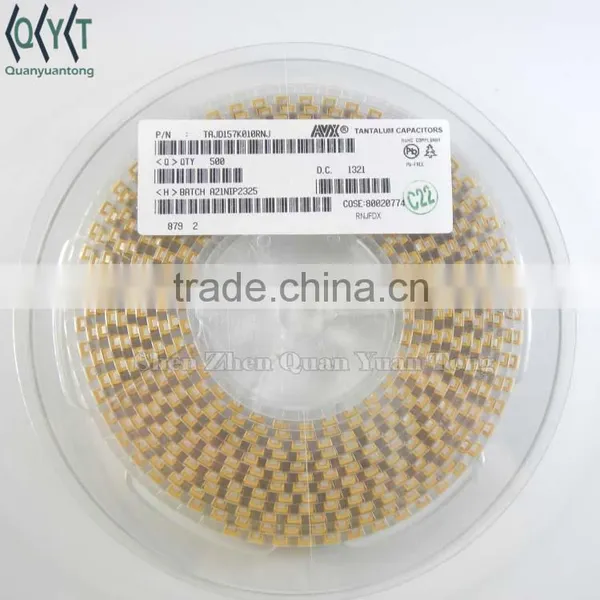 Capacitors TAJD157K010RNJ NEW photo-2