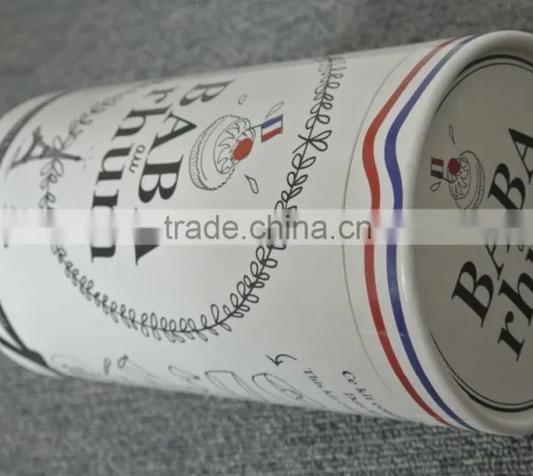 High-end Eco-friendly Paper Round Tea Box photo-4