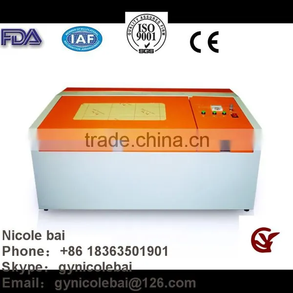 Water Cooling \engraving Speed:0-30000mm/min Cheap Type GY-430 Laser Engraving Machine